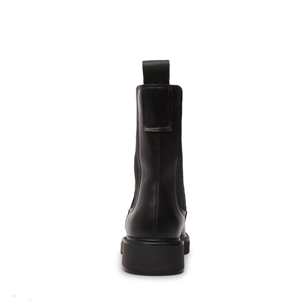 Watson Black Leather Chelsea Boots